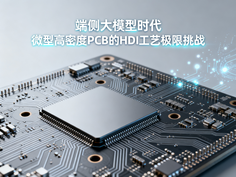 AI眼镜49克极致轻量化——端侧大模型时代微型高密度PCB的HDI工艺极限挑战