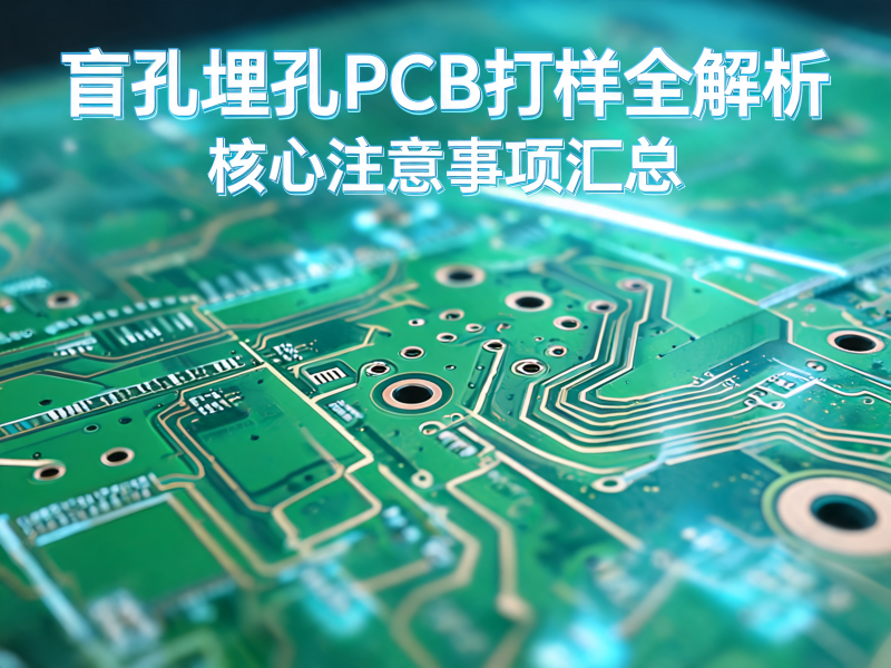 盲孔埋孔 PCB 打样全解析与注意事项