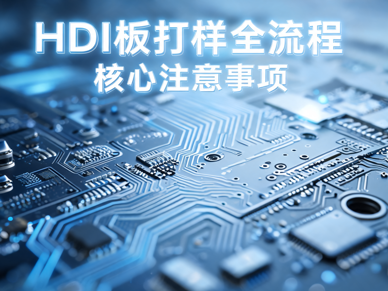 HDI 板打样全流程核心注意事项