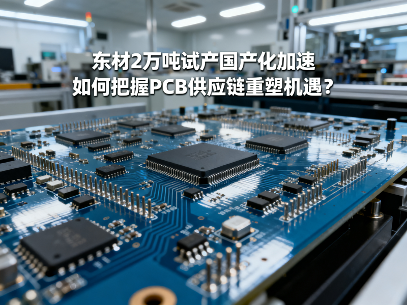 东材2万吨试产国产化加速：如何把握PCB供应链重塑机遇？