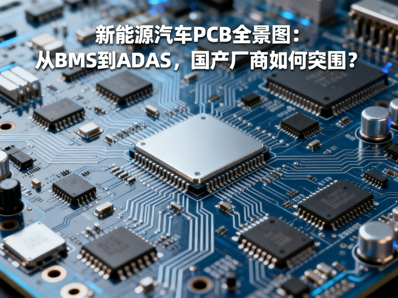 新能源汽车PCB全景图：从BMS到ADAS，国产厂商如何突围？