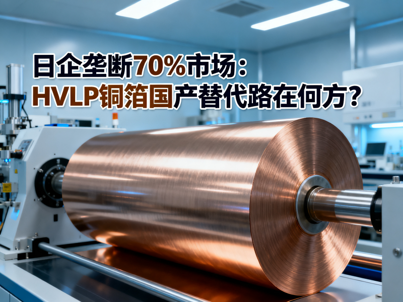 日企垄断70%市场：HVLP铜箔国产替代路在何方？