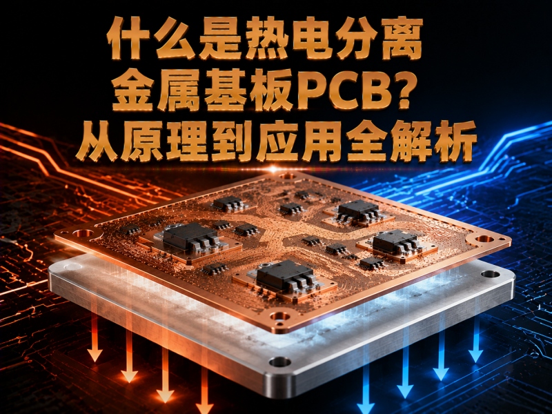什么是热电分离金属基板PCB？从原理到应用全解析