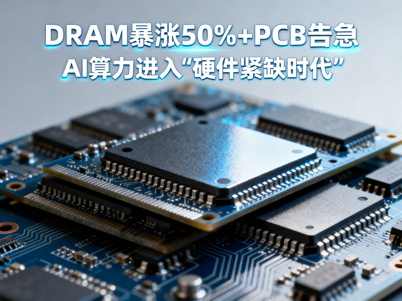 聚多邦|2026年电子行业简报（DRAM暴涨50%+PCB告急：AI算力进入“硬件紧缺时代”）