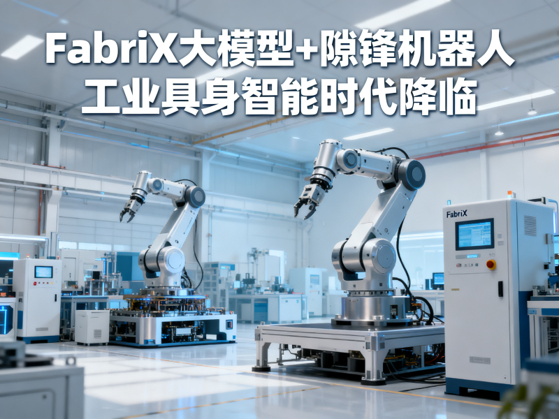 FabriX大模型+隙锋机器人：工业具身智能时代降临