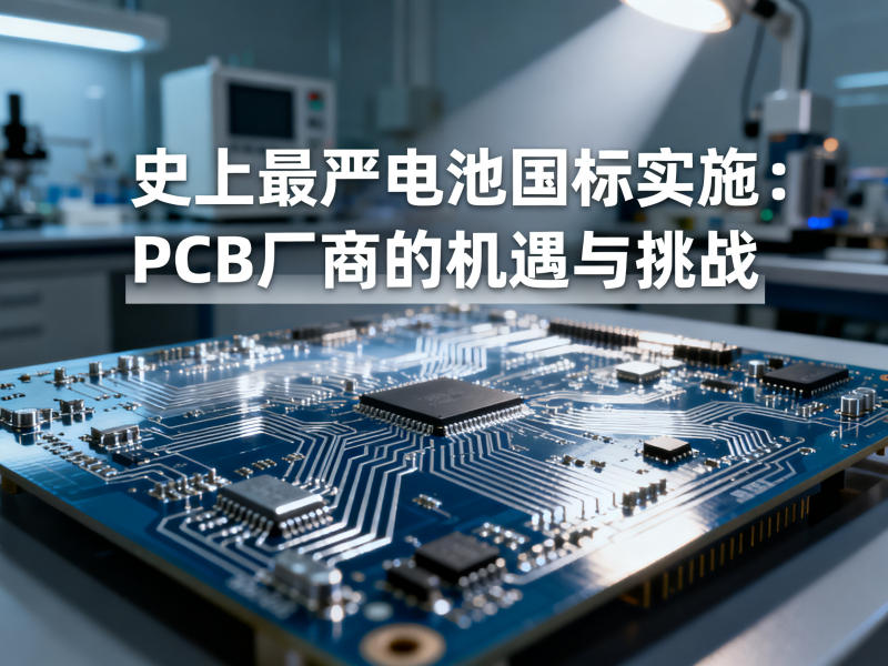 史上最严电池国标实施：PCB厂商的机遇与挑战