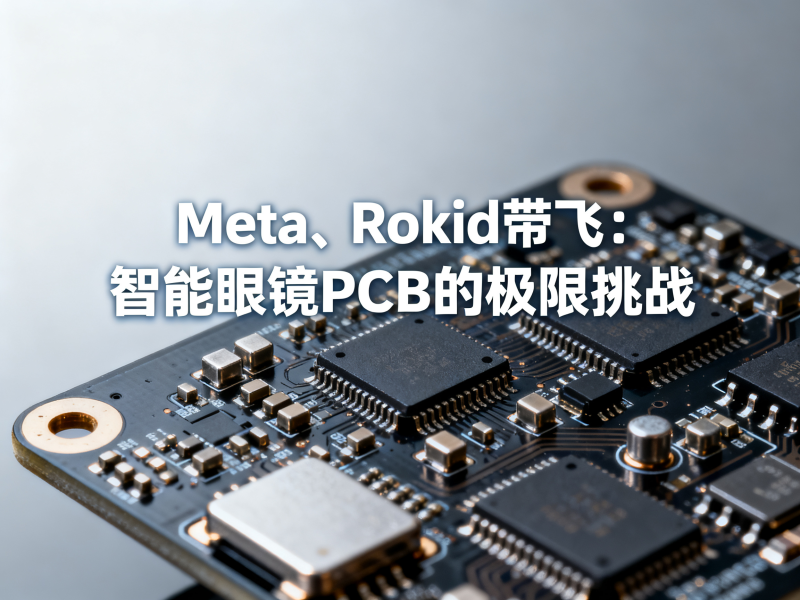 Meta、Rokid带飞：智能眼镜PCB的极限挑战