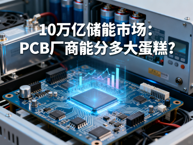 10万亿储能市场：PCB厂商能分多大蛋糕？