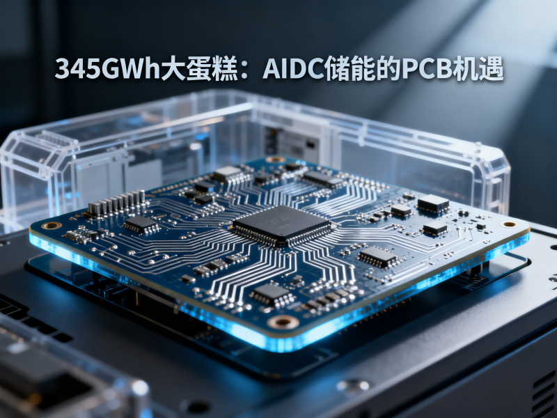 345GWh大蛋糕：AIDC储能的PCB机遇