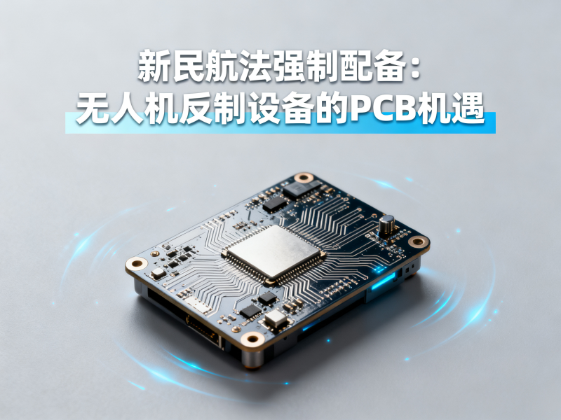 新民航法强制配备：无人机反制设备的PCB机遇