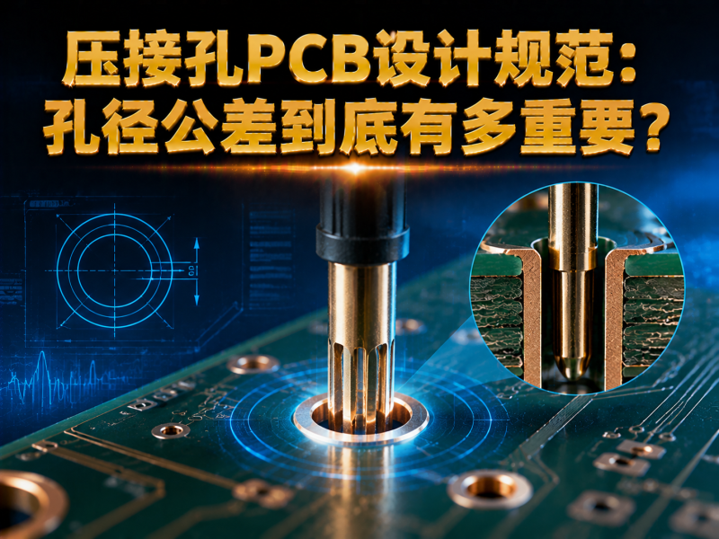 压接孔PCB设计规范：孔径公差到底有多重要？