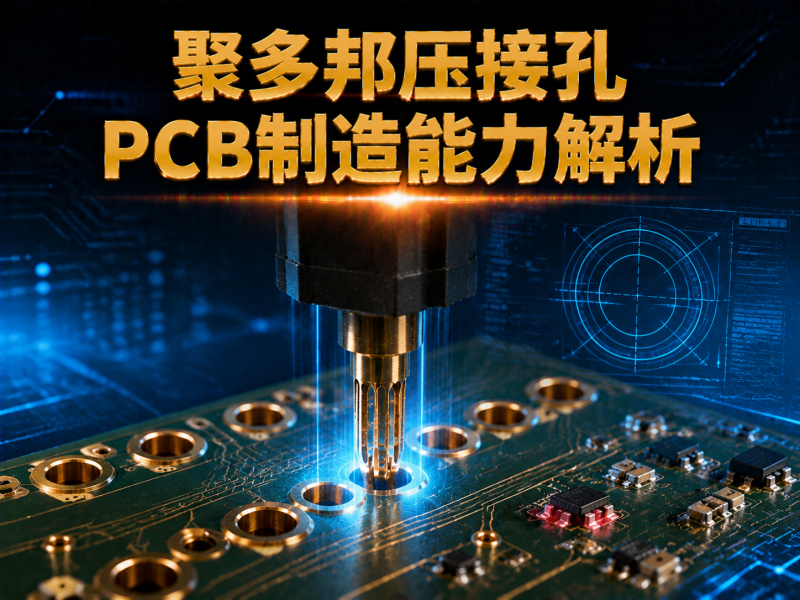 聚多邦压接孔PCB制造能力解析