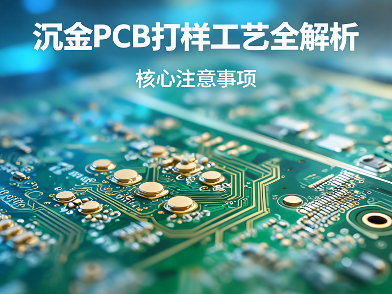 沉金 PCB 打样：为什么高端硬件离不开它？