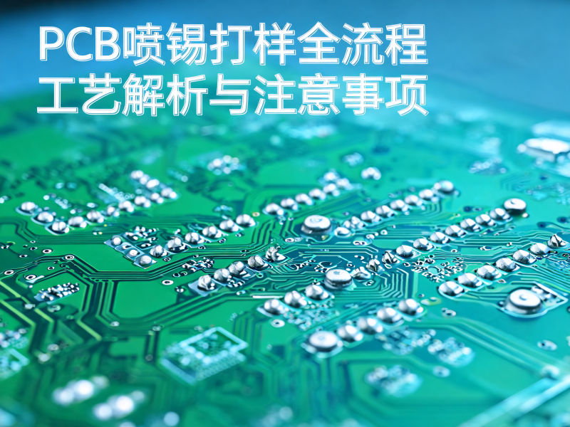 喷锡 PCB 打样工艺全流程与注意事项解析