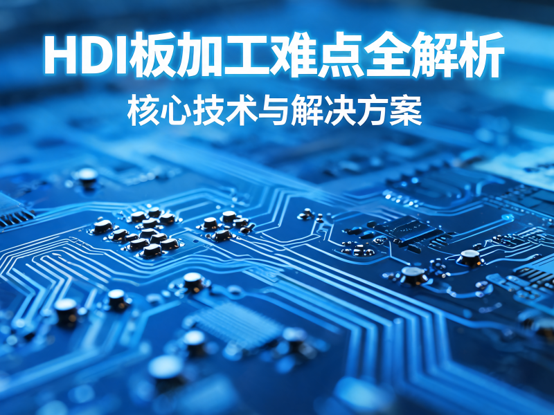 HDI 板加工难点全解析：核心技术与解决方案