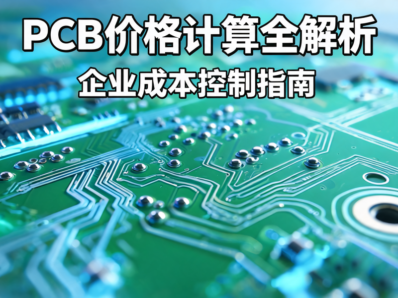 PCB价格计算方式企业参考指南：从成本结构到报价逻辑全解析
