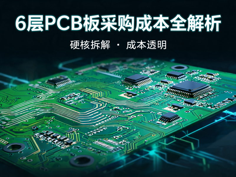 6 层 PCB 板采购成本全解析：钱都花在哪了？
