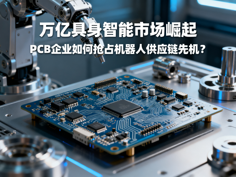 万亿具身智能市场崛起：PCB企业如何抢占机器人供应链先机？