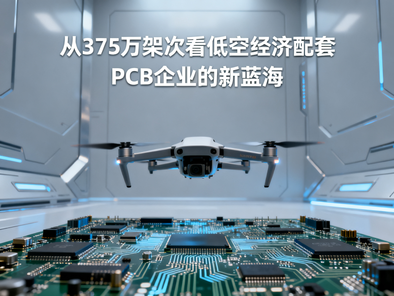 从375万架次看低空经济配套：PCB企业的新蓝海