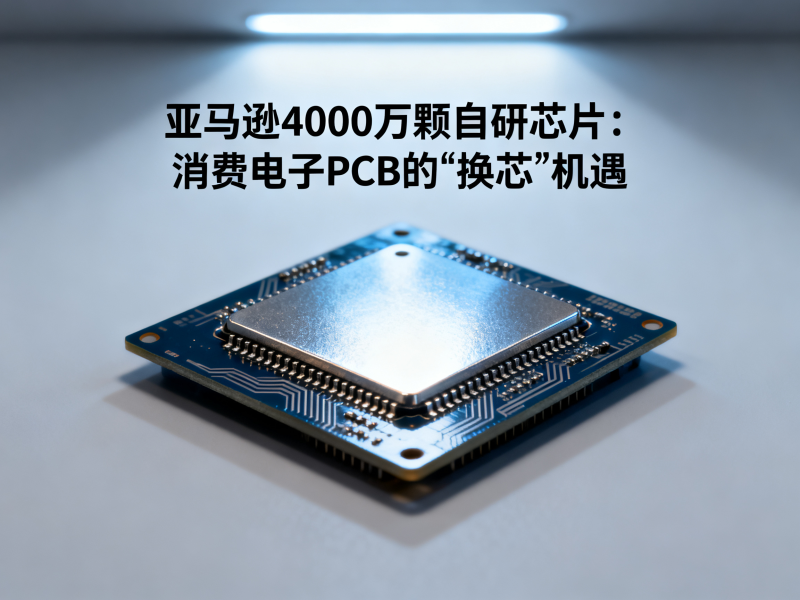 亚马逊4000万颗自研芯片：消费电子PCB的