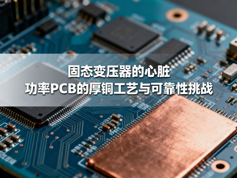 固态变压器的心脏：功率PCB的厚铜工艺与可靠性挑战