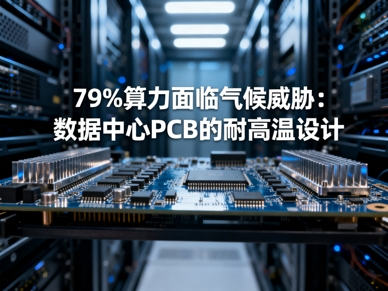 79%算力面临气候威胁：数据中心PCB的耐高温设计