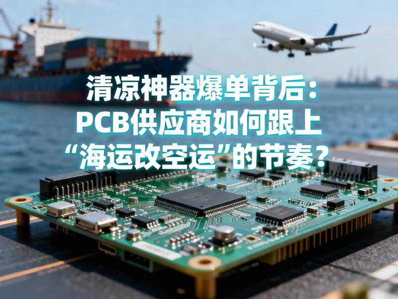 清凉神器爆单背后：PCB供应商如何跟上