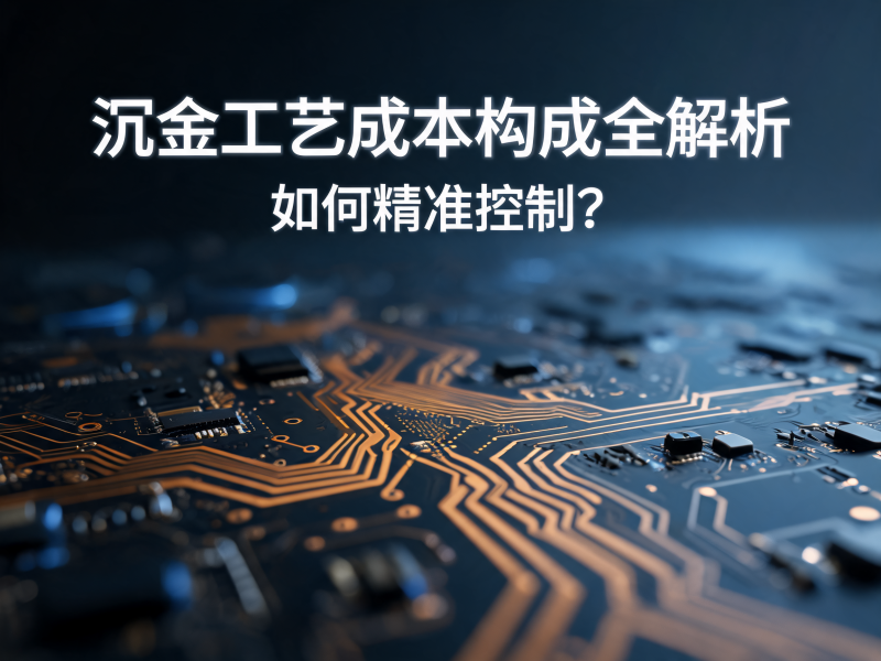 沉金工艺成本构成全解析：如何精准控制？