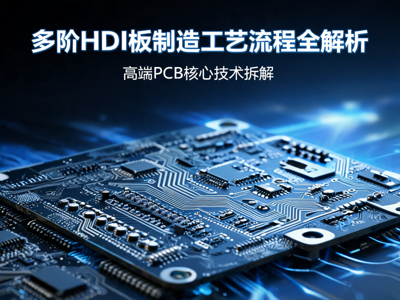 HDI 板制造工艺流程全解析：如何实现高密度互连的精密制造？