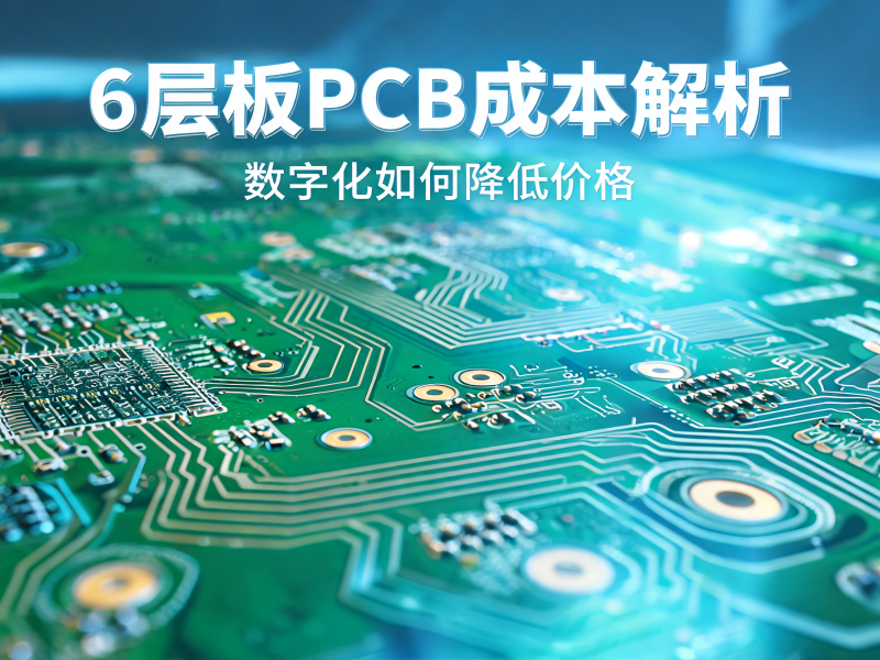 PCB 成本解析：数字化如何降低 6 层板价格？
