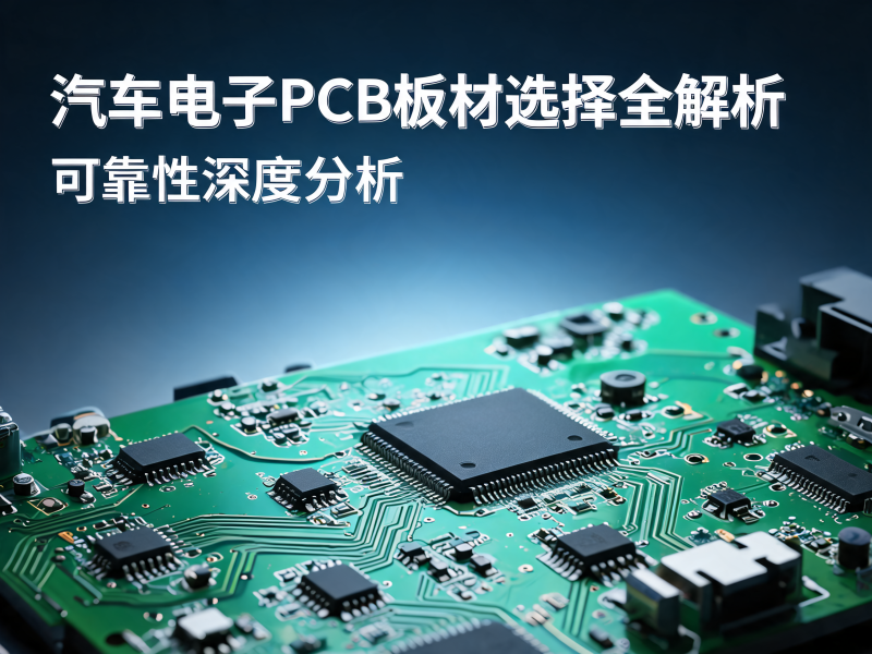 汽车电子 PCB 板材选择全解析与可靠性分析