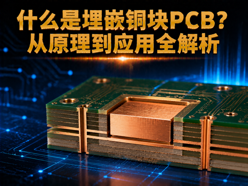 什么是埋嵌铜块PCB？从原理到应用全解析