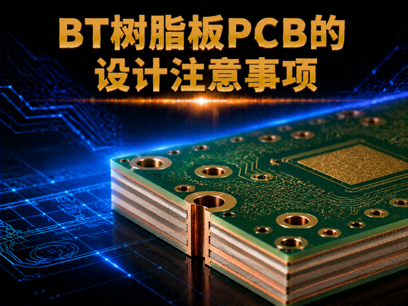 BT树脂板PCB的设计注意事项