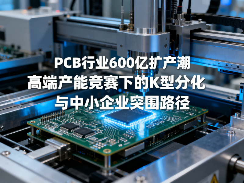 PCB行业600亿扩产潮——高端产能竞赛下的K型分化与中小企业突围路径