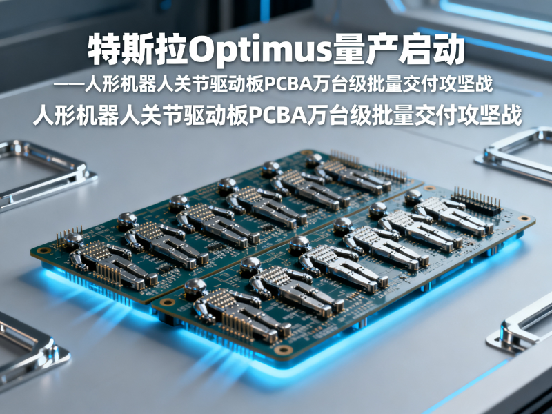 特斯拉Optimus量产启动——人形机器人关节驱动板PCBA万台级批量交付攻坚战