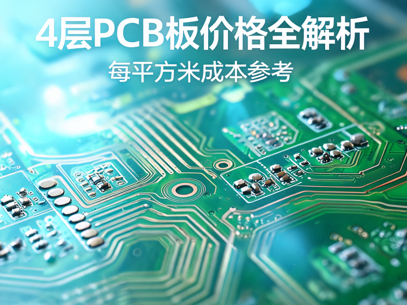 4层PCB板价格全解析：每平方米成本参考