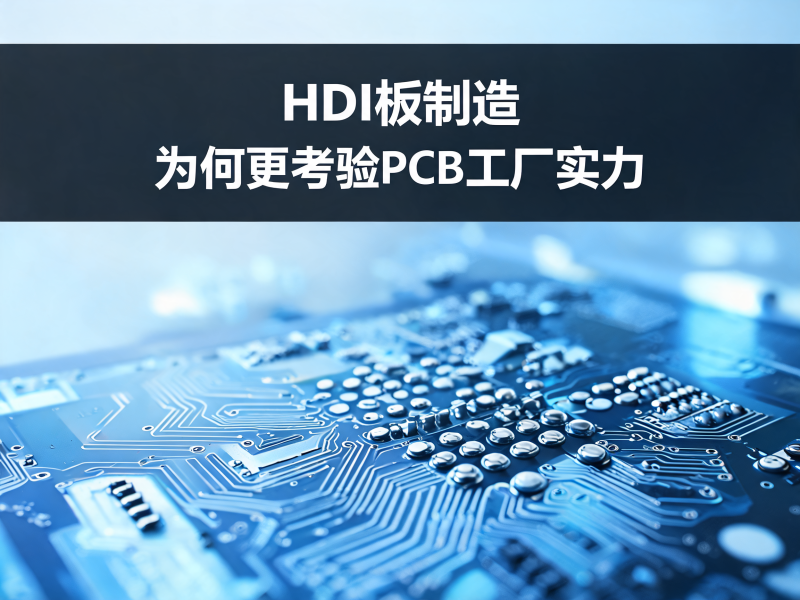 HDI 板制造为何更考验 PCB 工厂实力？