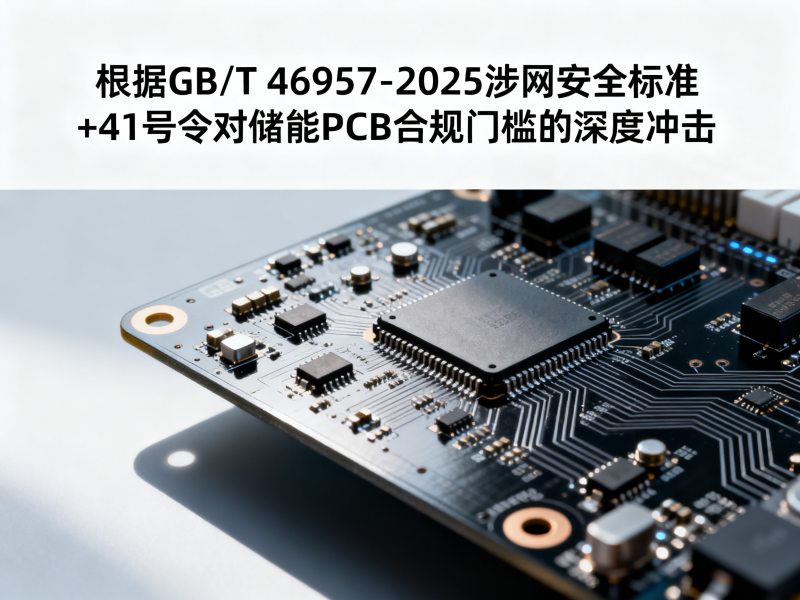 储能两项新规7月1日正式实施——41号令对储能PCB合规门槛的深度冲击
