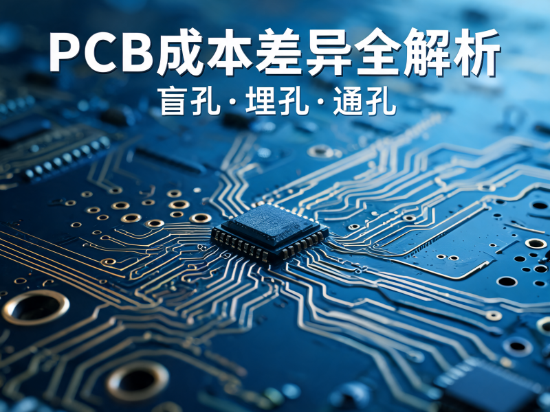盲孔、埋孔与通孔，PCB 成本差异全解析