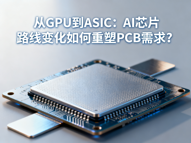 从GPU到ASIC：AI芯片路线变化如何重塑PCB需求？