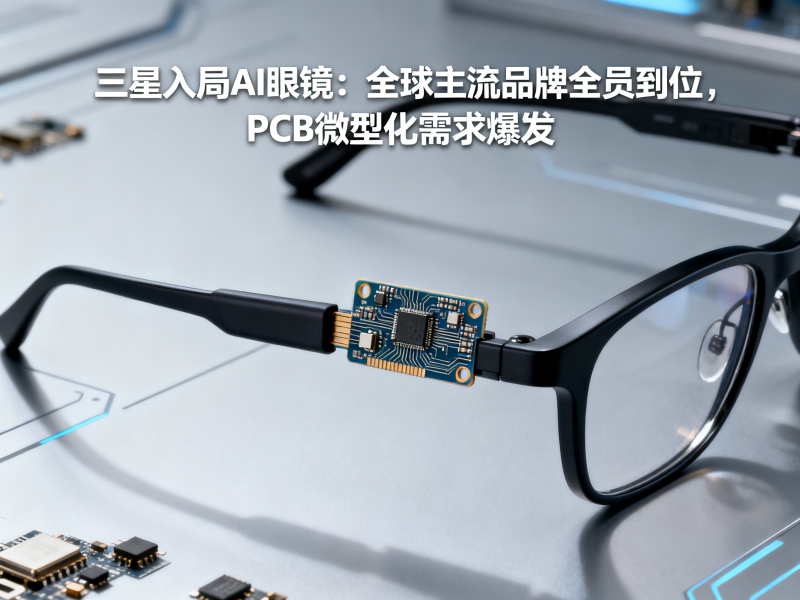三星入局AI眼镜：全球主流品牌全员到位，PCB微型化需求爆发