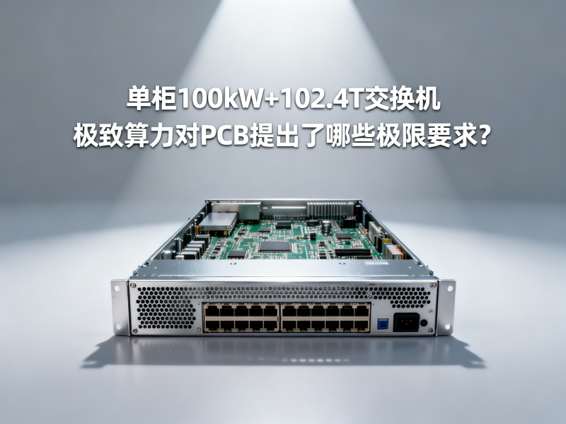 单柜100kW+102.4T交换机：极致算力对PCB提出了哪些极限要求？