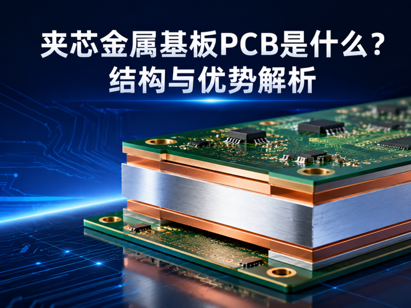 夹芯金属基板PCB是什么？结构与优势解析