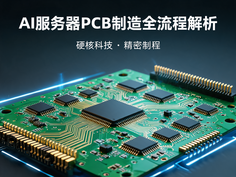 AI服务器PCB制造全流程解析：从设计开发到量产交付的关键步骤