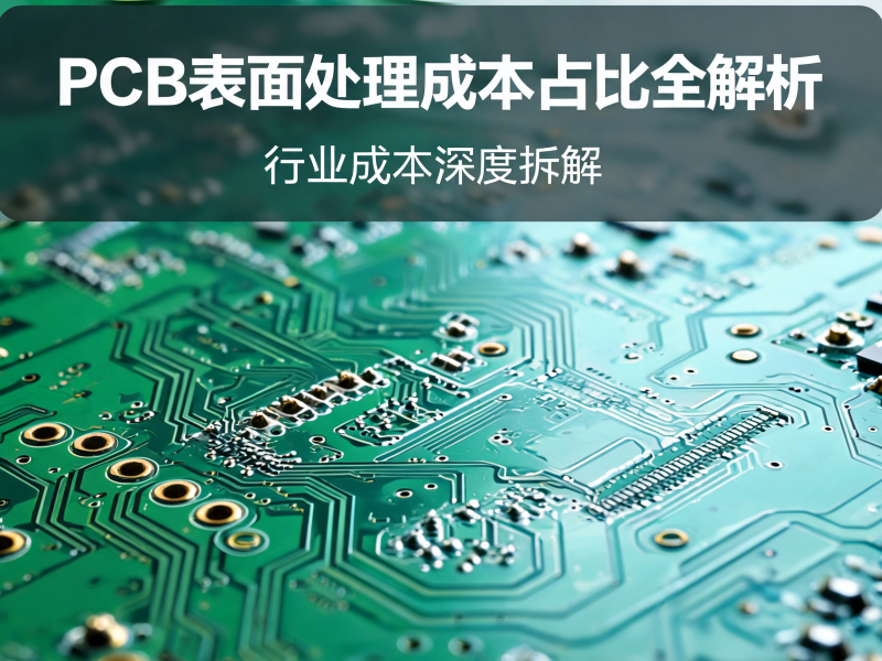PCB 表面处理成本占比全解析：为什么沉金比喷锡贵 3 倍？