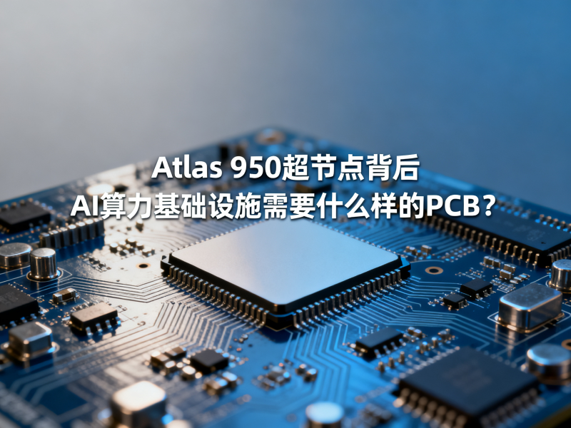 Atlas 950超节点背后：AI算力基础设施需要什么样的PCB？
