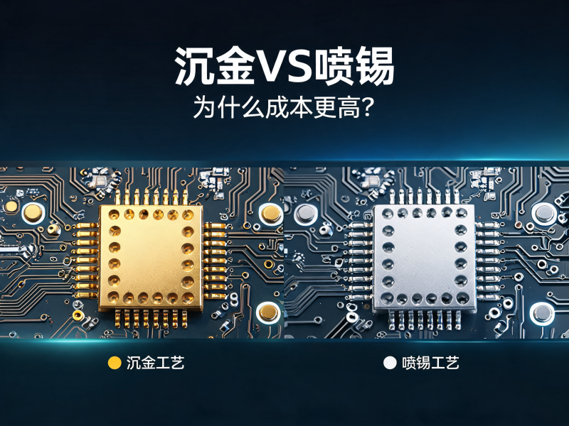 沉金工艺成本为什么比喷锡更高？全解析