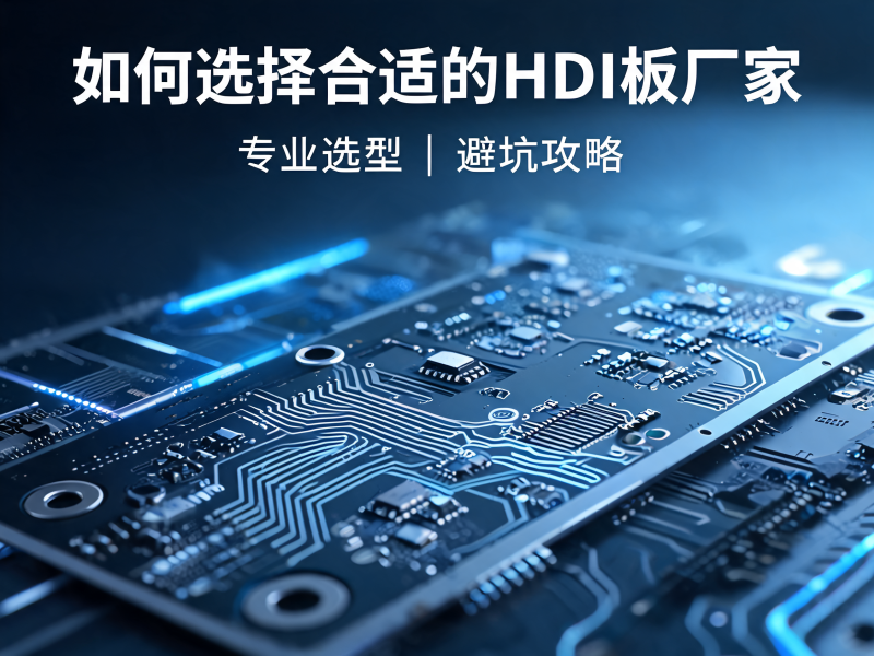 如何选择合适的 HDI 板厂家？从 AI 服务器到可穿戴设备的关键考量