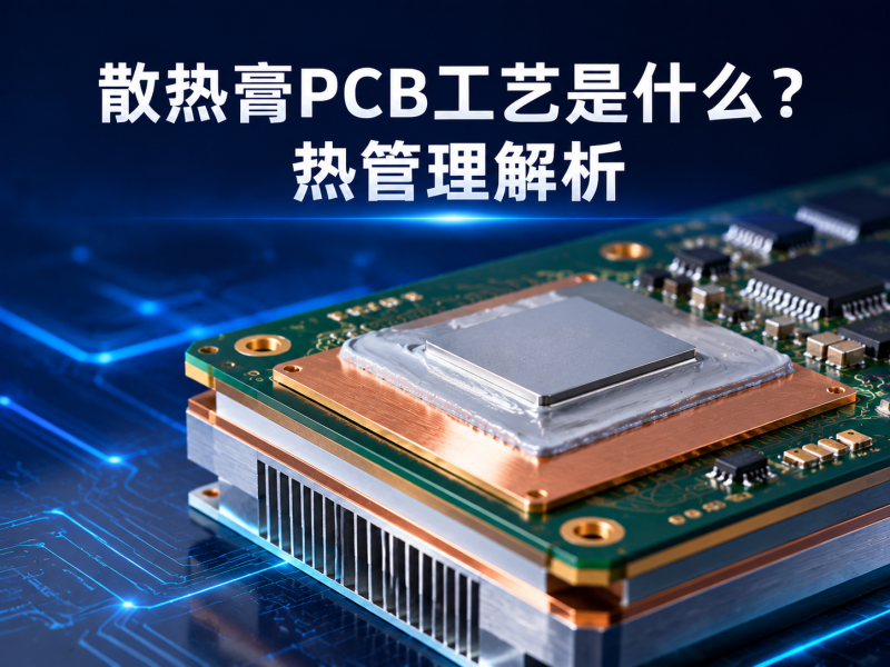 散热膏PCB工艺是什么？热管理解析