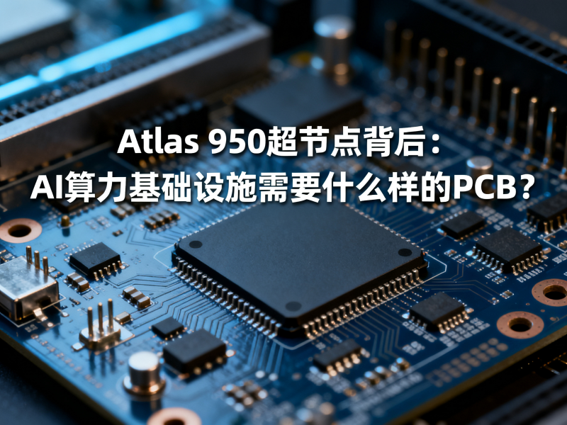 Atlas 950超节点背后：AI算力基础设施需要什么样的PCB？